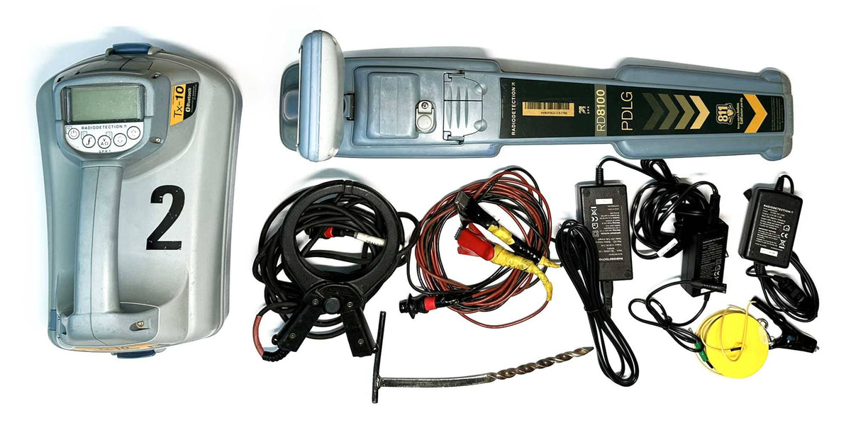 RD7100 RD8100 - détecteurs de câbles et canalisations - Radiodétection